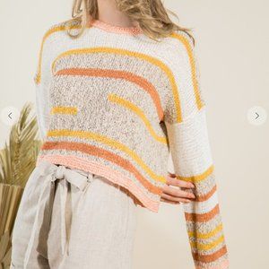 Relaxed Crop Sweater